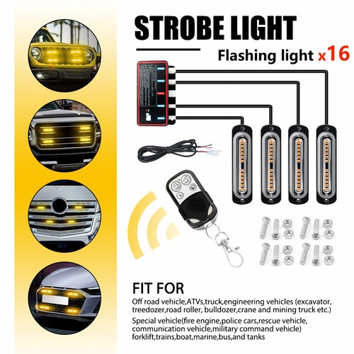 16x amber led mode - 12, 18