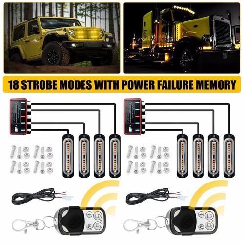 Power amber led 18 mode - hi,