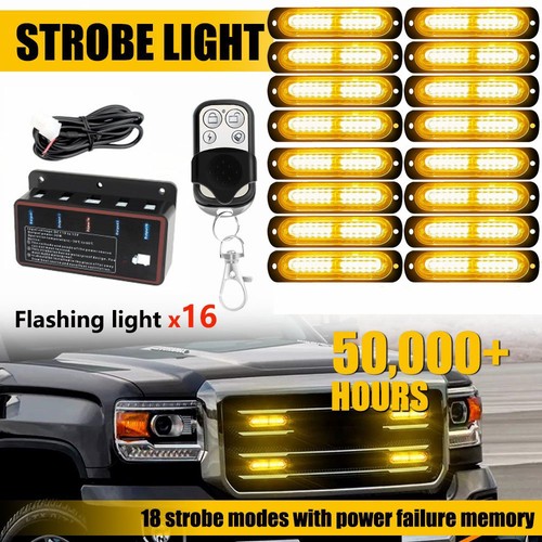 X16 amber led - led, 18