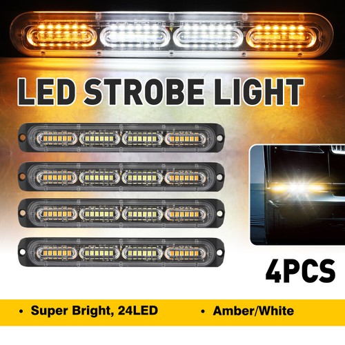 12v 24v 24led amber strobe - 12v,