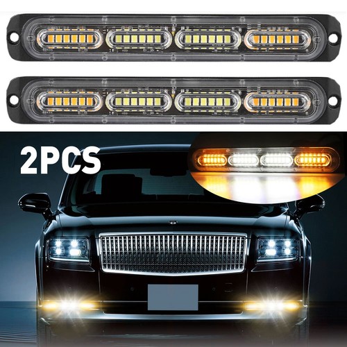 Led car amber - amber/white, truck